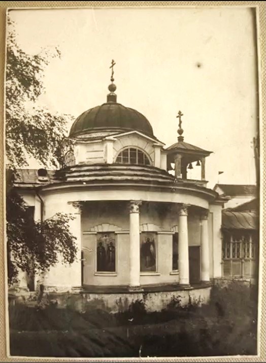 Часовня Воздвижения Креста Господня, Торжок (Торжокский район и г. Торжок, Тверская область). архивная фотография, 1910-1917 гг.