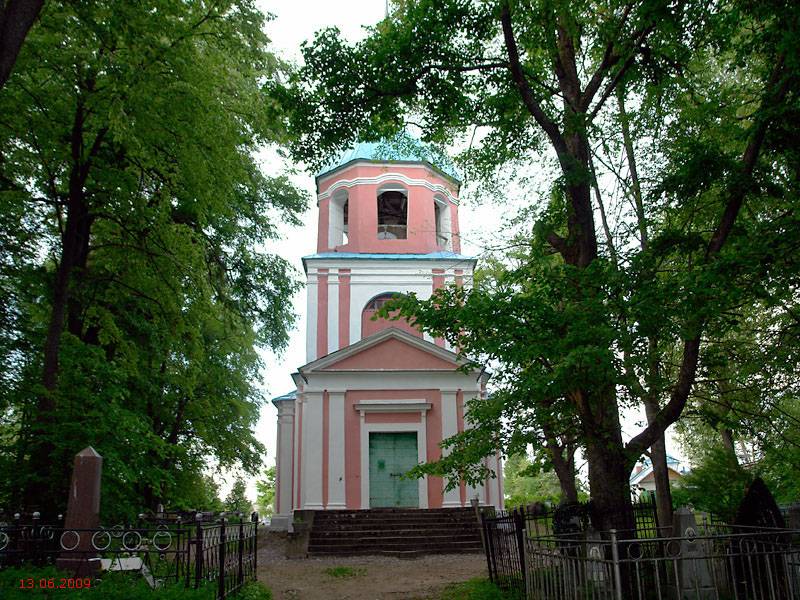 Прутня. Церковь Воскресения Христова. фасады