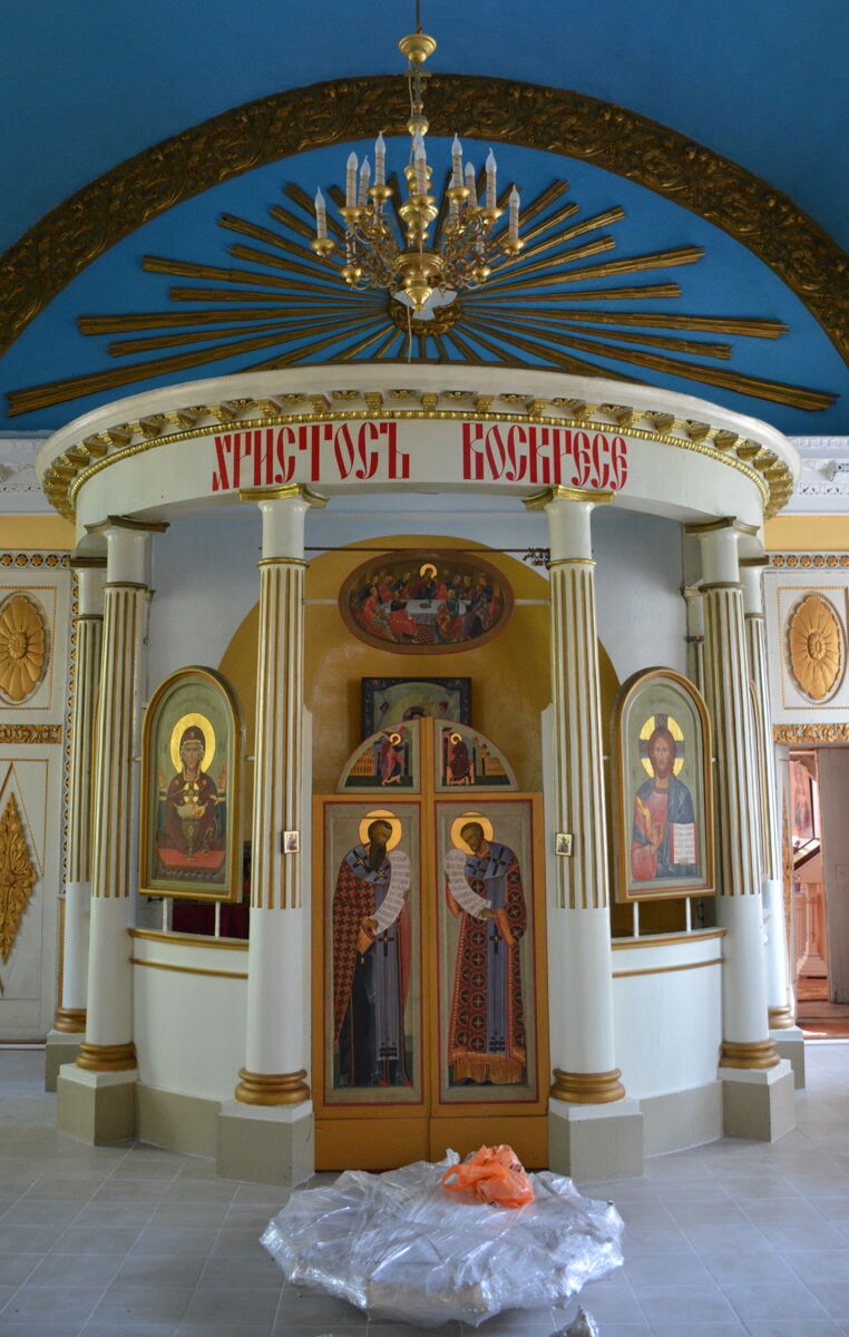 Церковь Воскресения Христова, Прутня (Торжокский район и г. Торжок, Тверская область). интерьер и убранство