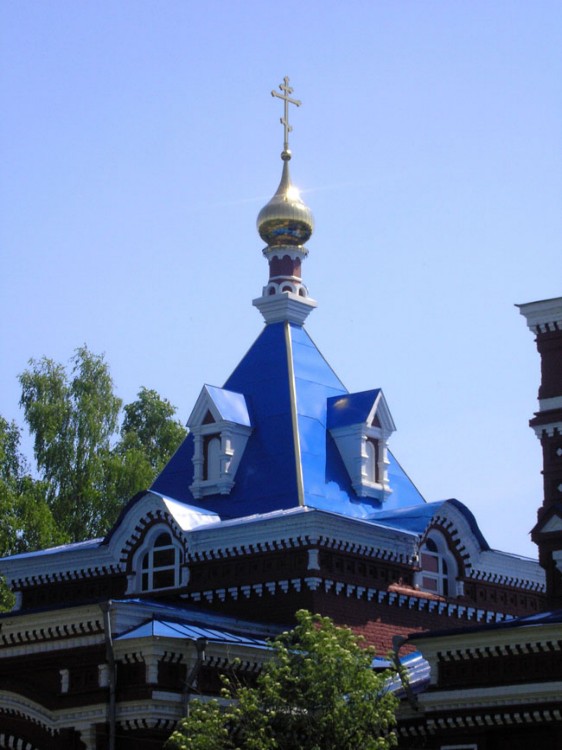 Церковь Покрова Пресвятой Богородицы, Осеченки (Раменский район и гг. Бронницы, Жуковский, Московская область). архитектурные детали, Глава храма