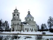 Церковь Андрея Стратилата, вид с юго-запада<br>, Белая Колпь, Шаховской городской округ, Московская область