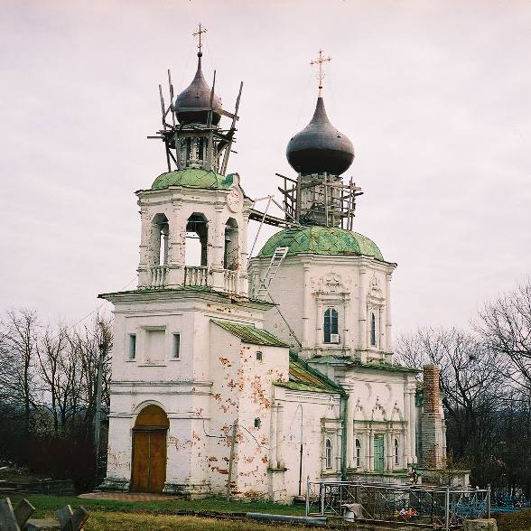 Церковь Смоленской иконы Божией Матери, Кривцы (Раменский район и гг. Бронницы, Жуковский, Московская область). документальные фотографии