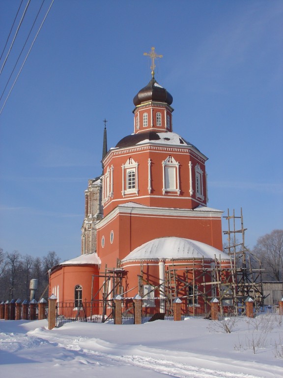 Церковь Владимирской иконы Божией Матери, Никитское (Раменский район и гг. Бронницы, Жуковский, Московская область). документальные фотографии