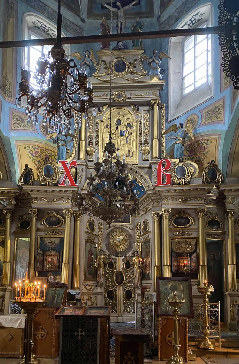 Церковь Воздвижения Креста Господня, Татаринцево (Раменский район и гг. Бронницы, Жуковский, Московская область). интерьер и убранство, Главный иконостас