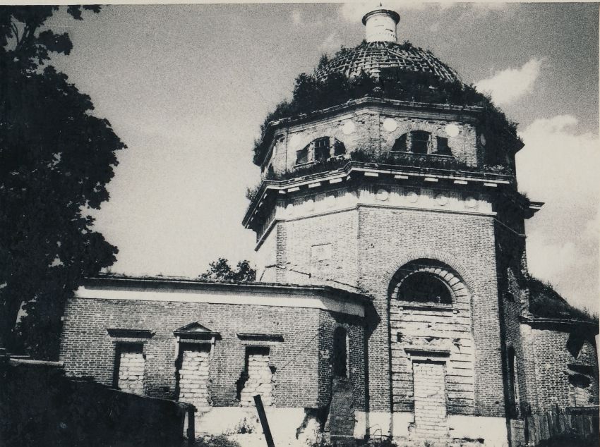 Растуново. Церковь Иверской иконы Божией Матери. архивная фотография