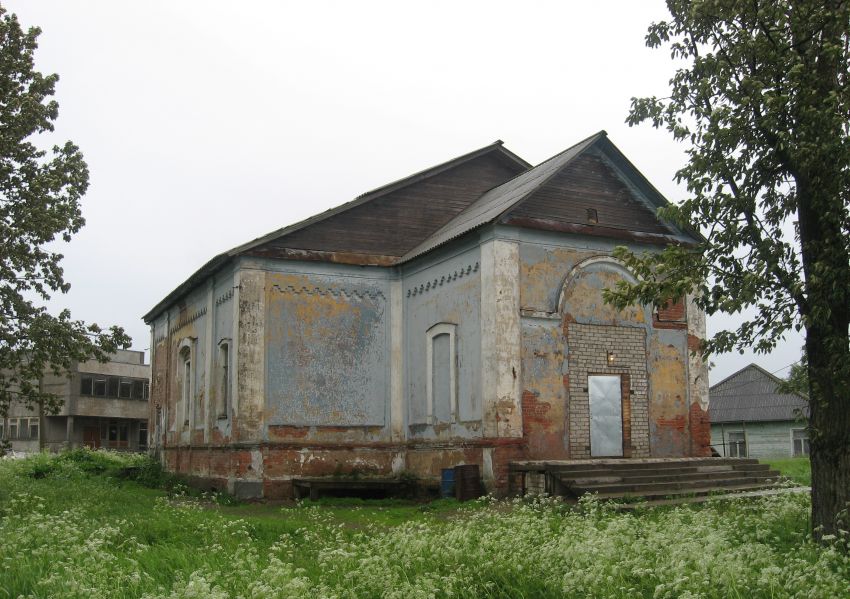 Церковь Воскресения Христова, Мегрега (Олонецкий район, Республика Карелия). фасады, Общий вид с северо-запада