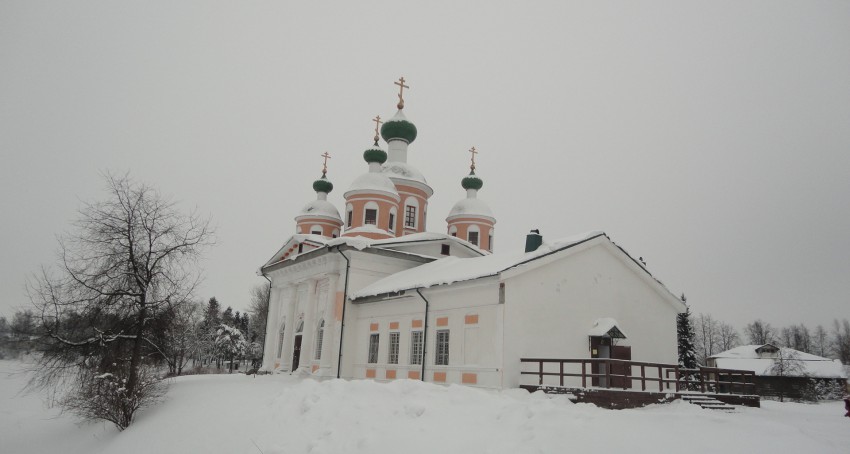 Собор Смоленской иконы Божией Матери, Олонец (Олонецкий район, Республика Карелия). фасады, Вид с северо-запада