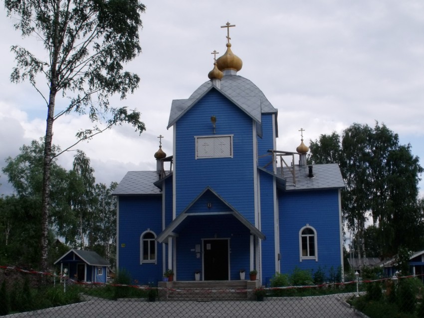 Пряжа. Церковь Покрова Пресвятой Богородицы. фасады