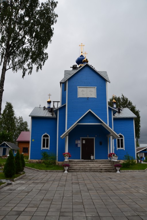 Пряжа. Церковь Покрова Пресвятой Богородицы. фасады