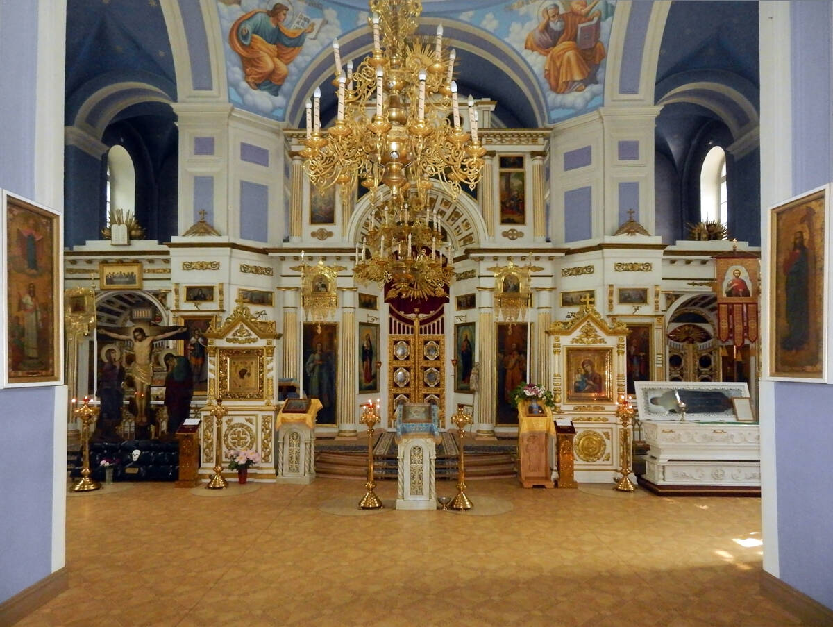 Собор Воздвижения Креста Господня, Петрозаводск (Петрозаводск, город, Республика Карелия). интерьер и убранство