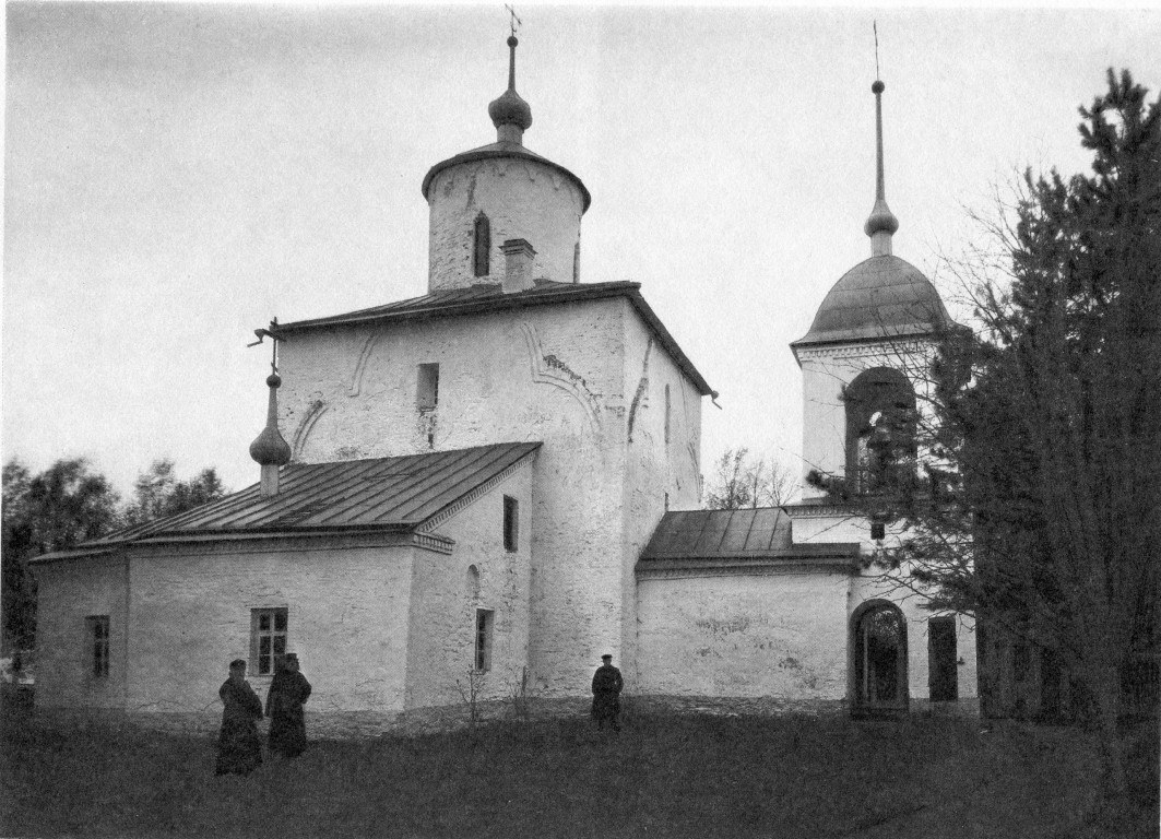 Волотово. Церковь Успения Пресвятой Богородицы на Волотовом поле. архивная фотография, Автор:И.Ф.Чистяков. с сайта https://pastvu.com/p/228880