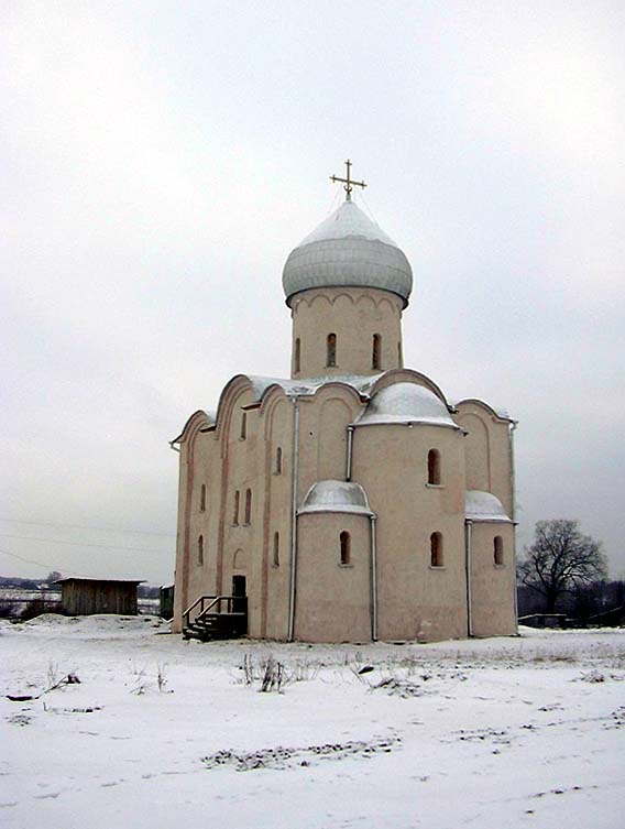 Церковь Преображения Господня на Нередице, Спас-Нередицы (Новгородский район, Новгородская область). фасады