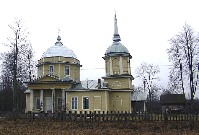 Мроткино. Церковь Николая Чудотворца. фасады