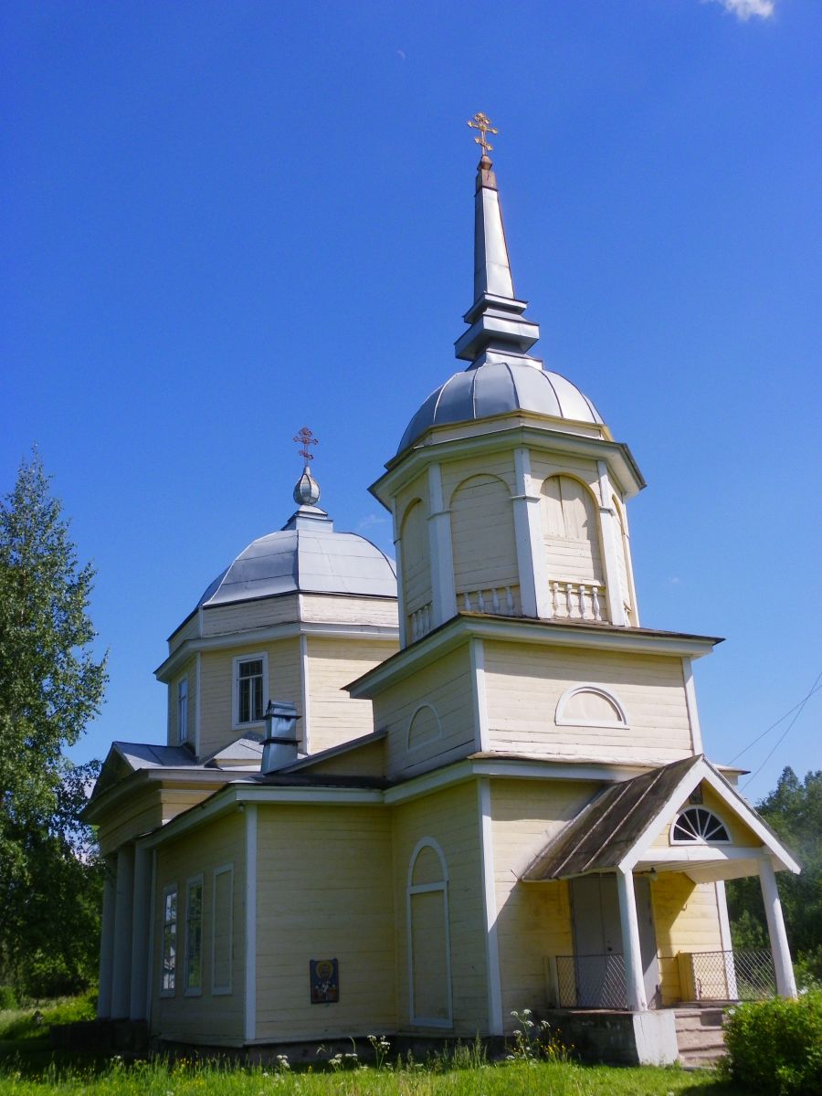 Церковь Николая Чудотворца, Мроткино (Батецкий район, Новгородская область). фасады