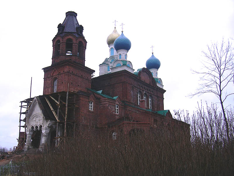 Церковь Димитрия Солунского, Городня (Батецкий район, Новгородская область). документальные фотографии