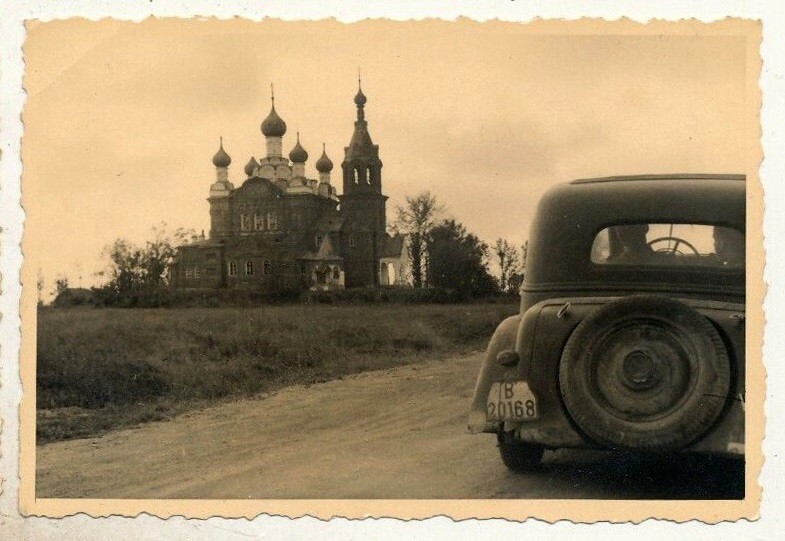 Городня. Церковь Димитрия Солунского. архивная фотография, Фото 1941 г. с аукциона e-bay.de