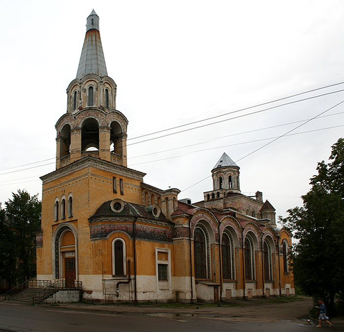 Церковь Иоанна Постника, Ярославль (Ярославль, город, Ярославская область). дополнительная информация, Вид с ул. Стачек