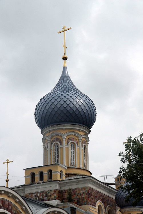 Ярославль. Церковь Иоанна Постника. архитектурные детали, купол