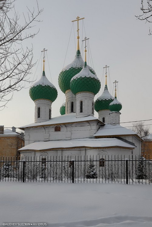 Ярославль. Церковь Николая Чудотворца на Меленках. фасады