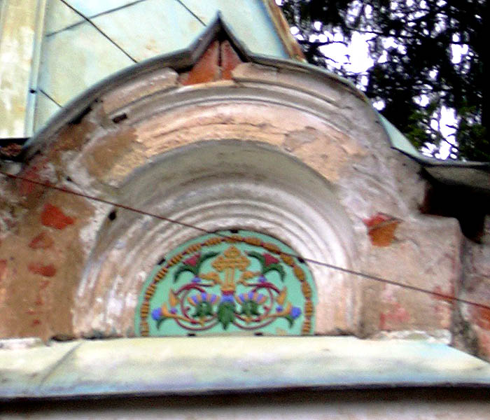 Часовня Иоанна Богослова, Наволок (Лужский район, Ленинградская область). архитектурные детали