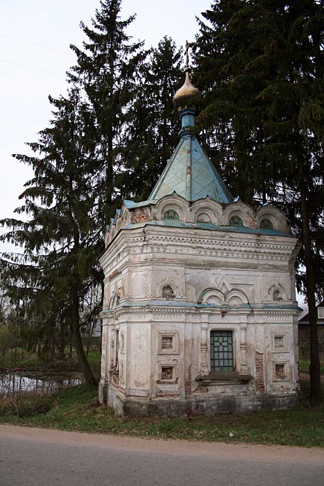 Часовня Иоанна Богослова, Наволок (Лужский район, Ленинградская область). фасады, Вид с юга