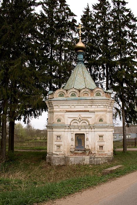 Часовня Иоанна Богослова, Наволок (Лужский район, Ленинградская область). фасады, Вид с юга