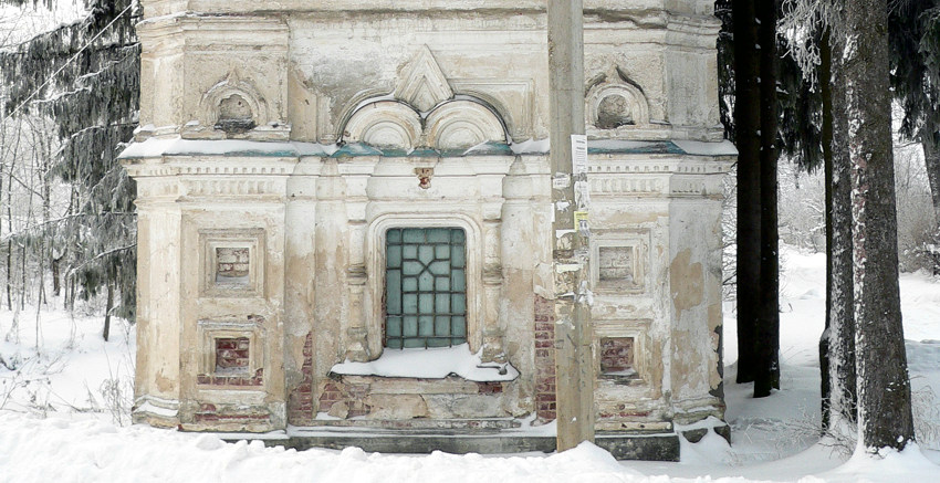 Часовня Иоанна Богослова, Наволок (Лужский район, Ленинградская область). архитектурные детали