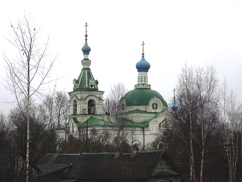 Церковь Воскресения Христова, Голубково (Петровский погост) (Лужский район, Ленинградская область). фасады