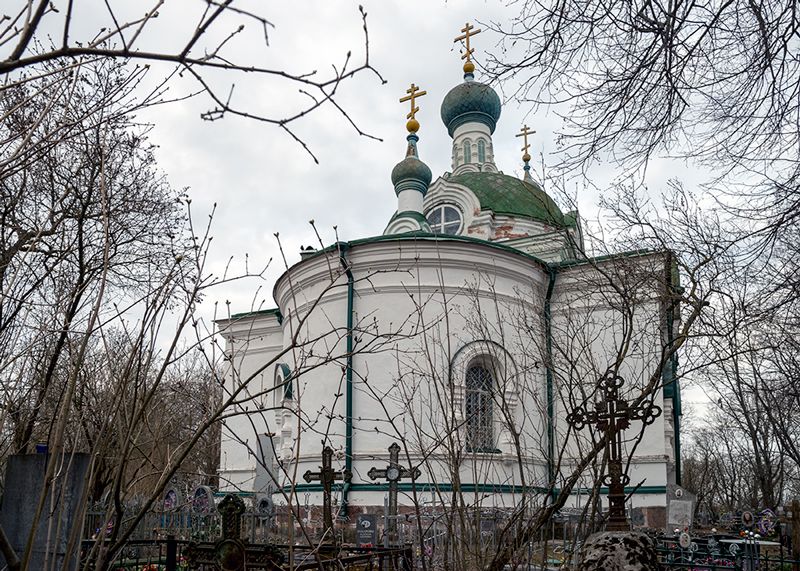 Голубково (Петровский погост). Церковь Воскресения Христова. фасады, Вид с северо-восточной стороны.