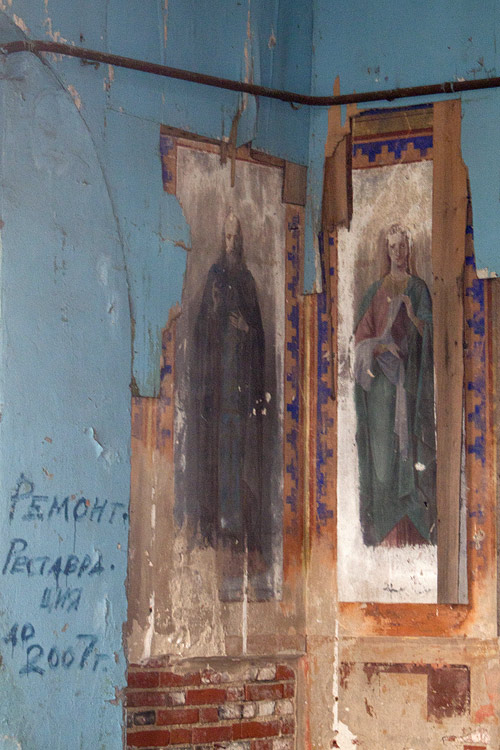 Церковь Климента Римского и Петра Александрийского, Новая Ладога (Волховский район, Ленинградская область). интерьер и убранство