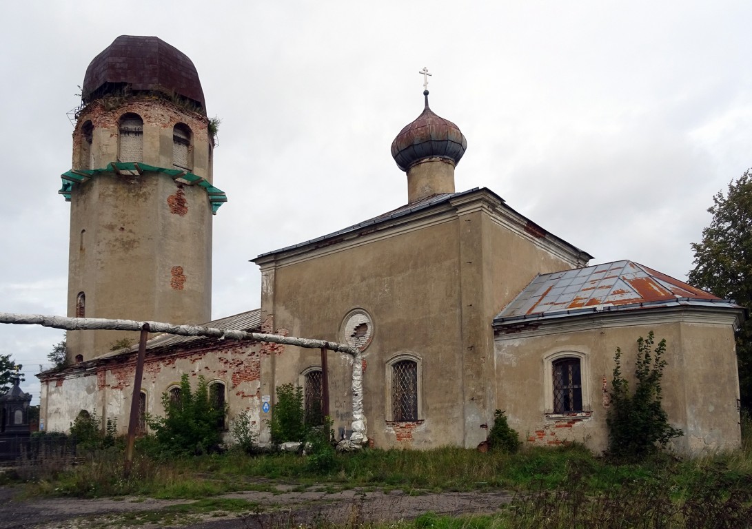 Церковь Климента Римского и Петра Александрийского, Новая Ладога (Волховский район, Ленинградская область). фасады