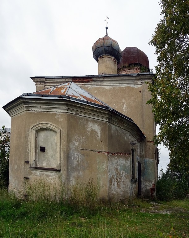 Новая Ладога. Церковь Климента Римского и Петра Александрийского. фасады