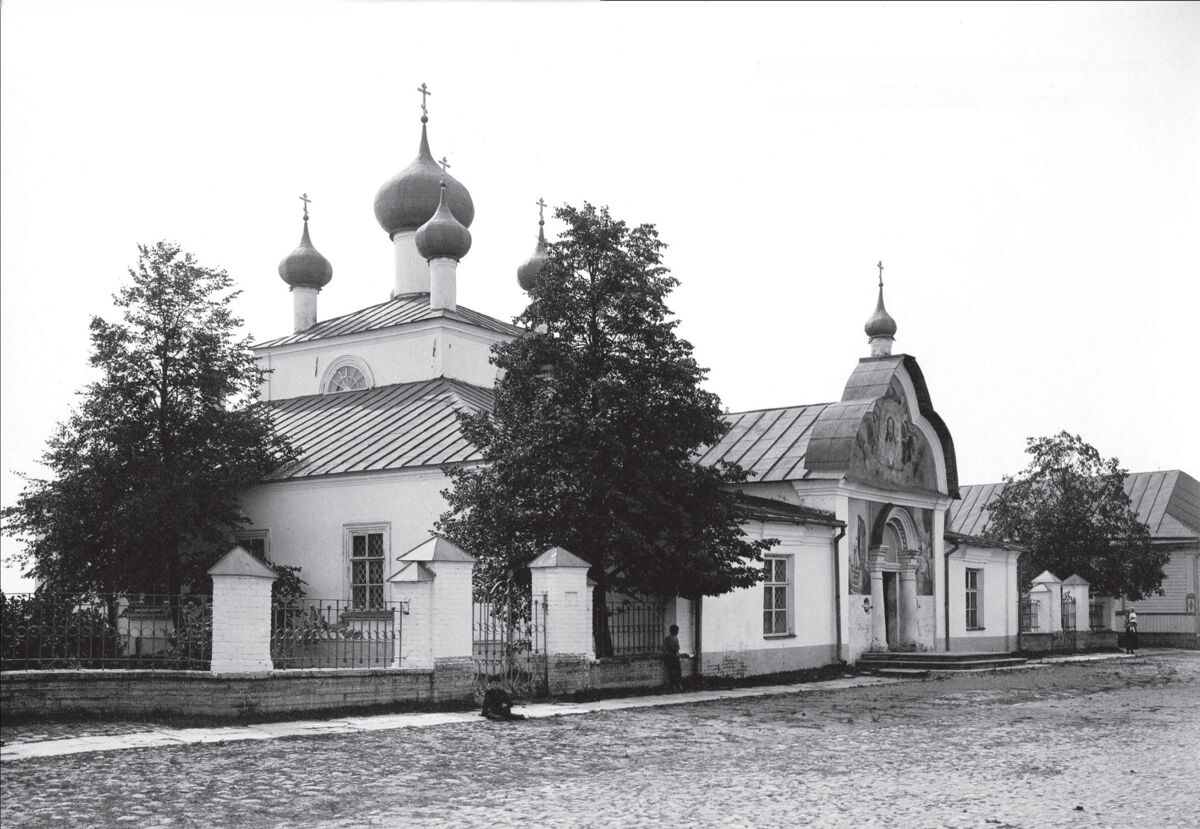 Церковь Спаса Нерукотворного Образа, Новая Ладога (Волховский район, Ленинградская область). архивная фотография, Фото Машечкина В. М. 1912 г. из фондов РЭМ. (Музейный № РЭМ 2463-11)