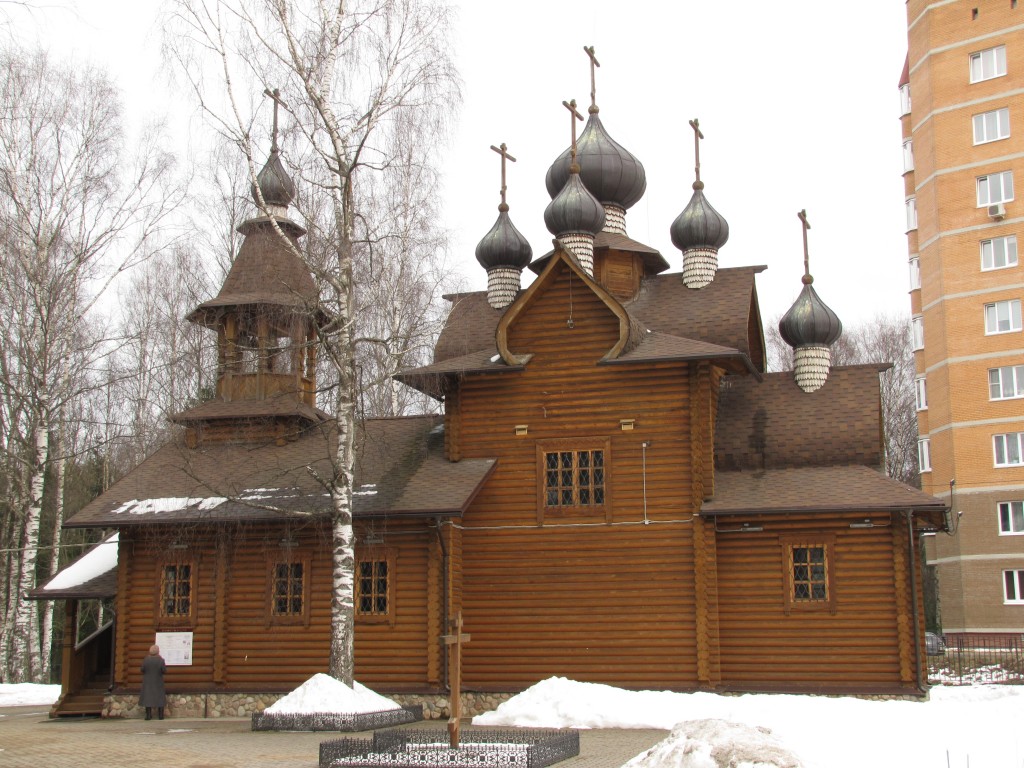 Сертолово. Церковь Сергия Радонежского. фасады