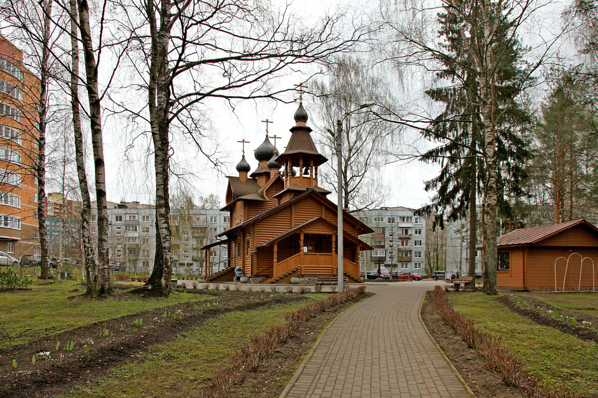 Церковь Сергия Радонежского, Сертолово (Всеволожский район, Ленинградская область). фасады