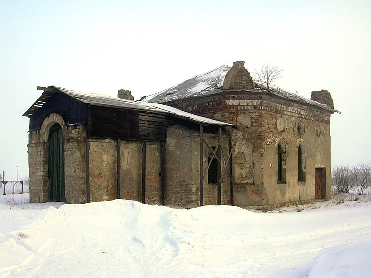 Александровка. Церковь Александра Невского. фасады