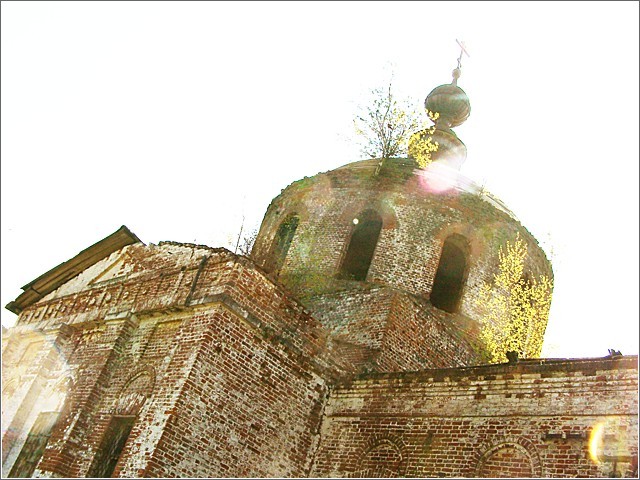 Глухово. Церковь Илии Пророка. документальные фотографии, северный фасад