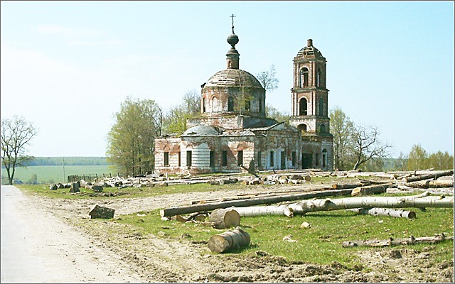 Церковь Илии Пророка, Глухово (Собинский район, Владимирская область). документальные фотографии, вид с северо-востока
