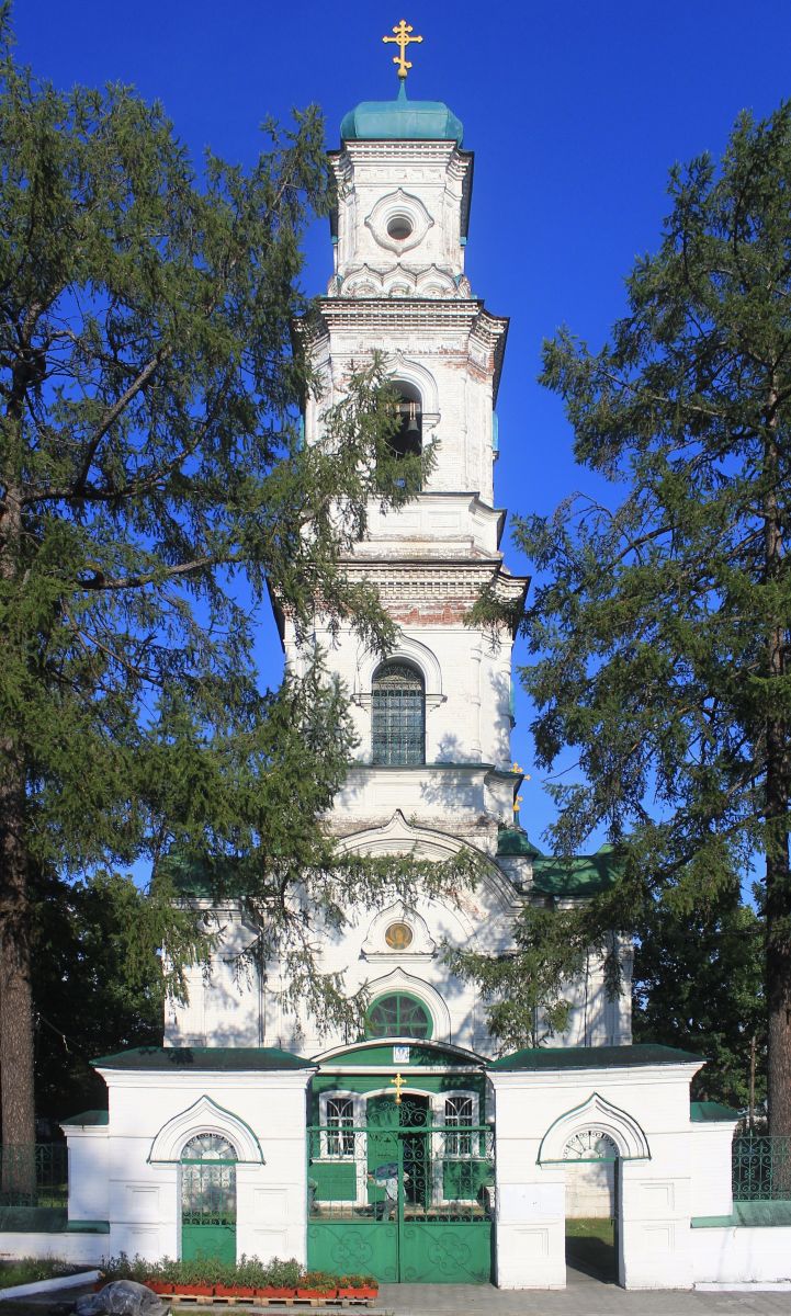 Кушва. Церковь Михаила Архангела. архитектурные детали, Вид с запада