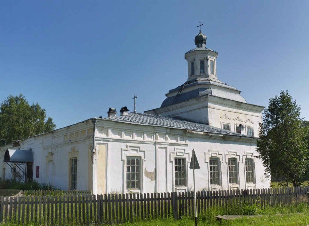 Церковь Спаса Нерукотворного Образа, Красногорское (Верхотурский район (ГО Верхотурский), Свердловская область). фасады