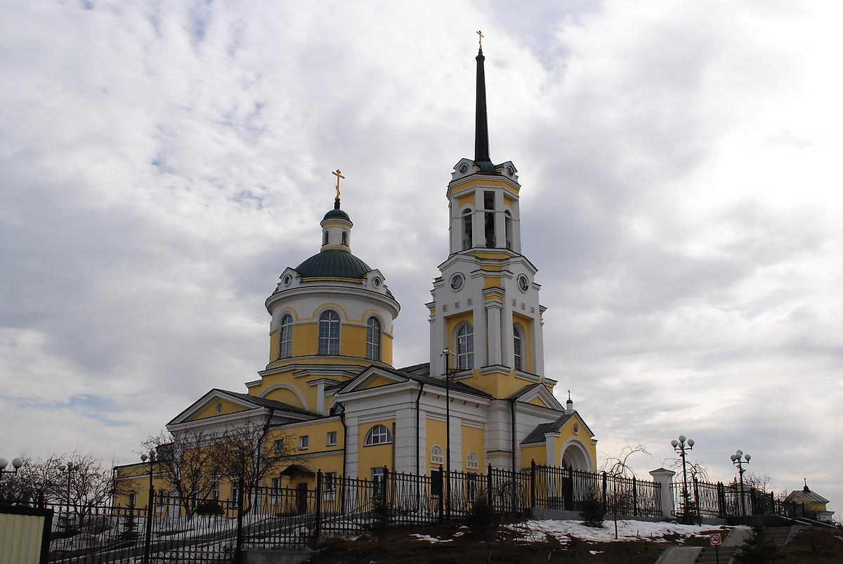фасады. Церковь Успения Пресвятой Богородицы, Верхняя Пышма (Верхняя Пышма (ГО Верхняя Пышма и ГО Среднеуральск), Свердловская область)