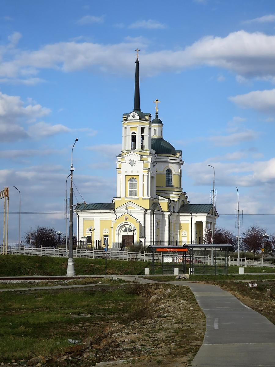 фасады. Церковь Успения Пресвятой Богородицы, Верхняя Пышма (Верхняя Пышма (ГО Верхняя Пышма и ГО Среднеуральск), Свердловская область)