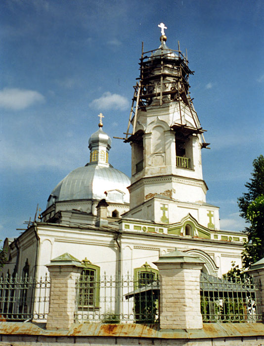 Николо-Павловское (Шайтанка). Церковь Николая Чудотворца. фасады