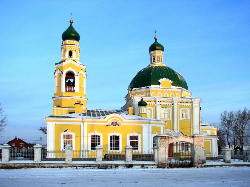 Николо-Павловское (Шайтанка). Церковь Николая Чудотворца. фасады