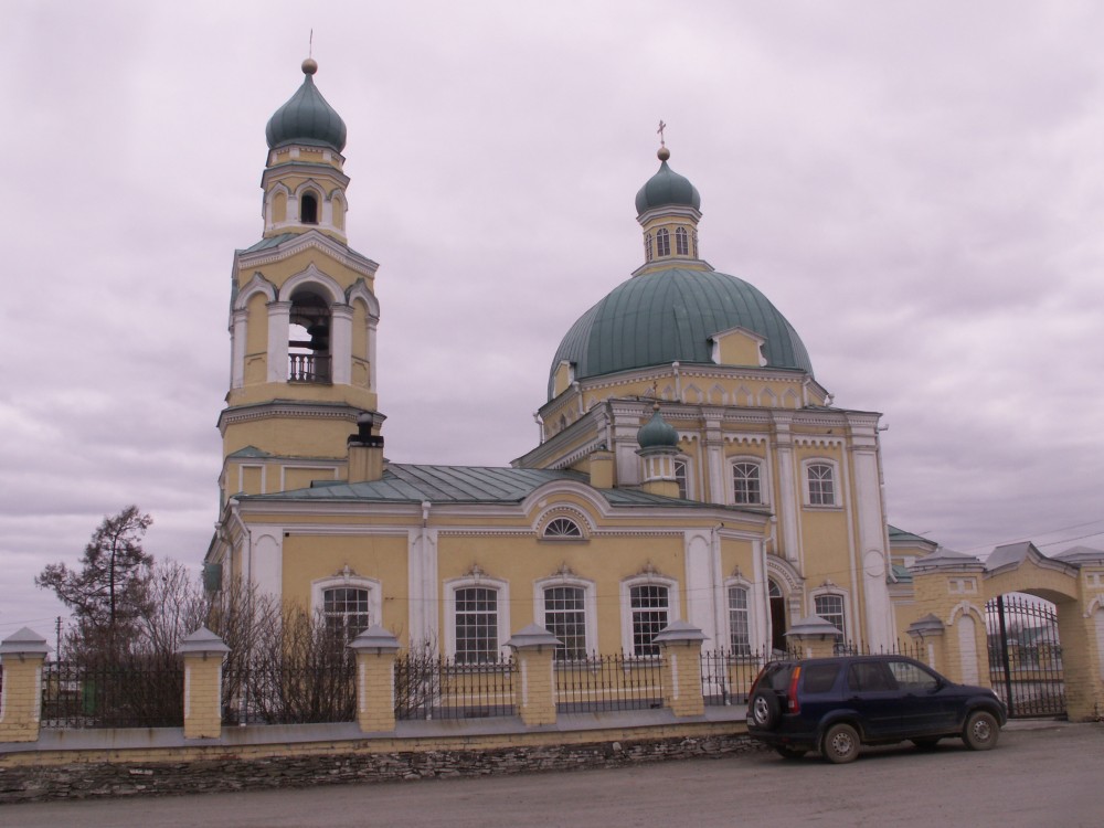 Николо-Павловское (Шайтанка). Церковь Николая Чудотворца. фасады