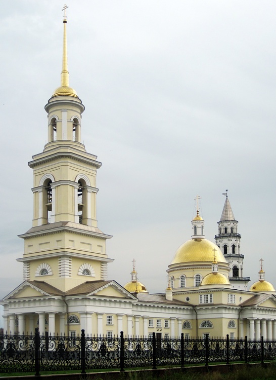 Собор Преображения Господня, Невьянск (Невьянский район (Невьянский ГО и ГО Верх-Нейвинский), Свердловская область). фасады