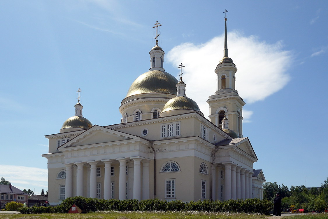 Невьянск. Собор Спаса Преображения. фасады, Вид с северо-востока