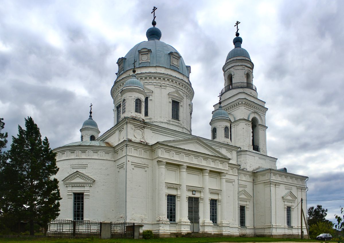 Шурала. Церковь Александра Невского. фасады, Вид с северо-востока