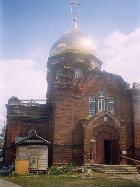 Церковь Николая Чудотворца, Мезенское (Заречный (ГО Заречный), Свердловская область). фасады