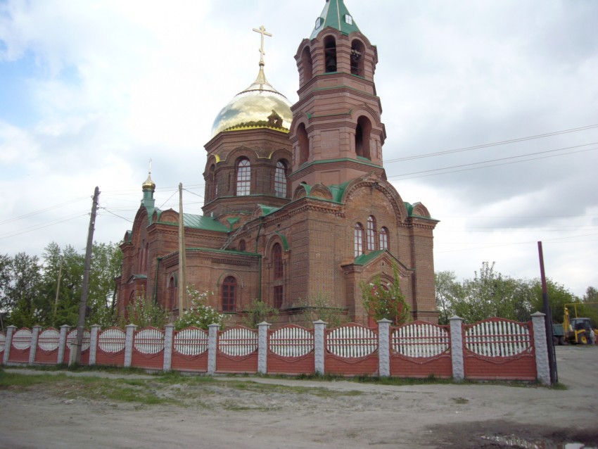 Церковь Николая Чудотворца, Мезенское (Заречный (ГО Заречный), Свердловская область). фасады